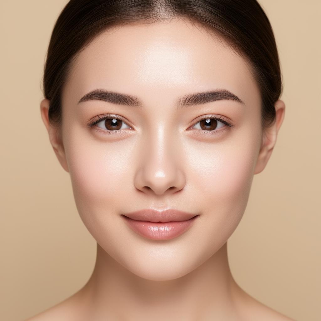 Clear, glowing skin after treatment
